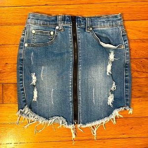 Pinc Premium Jean Skirt